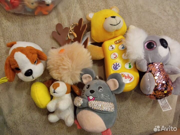 Мягкие игрушки пакетом