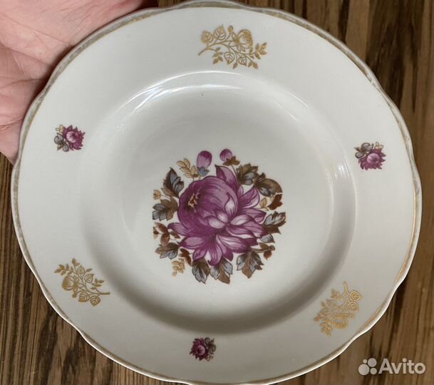 Тарелки СССР винтаж плоские