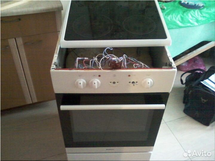 Ремонт электроплит варочных панелей духовок