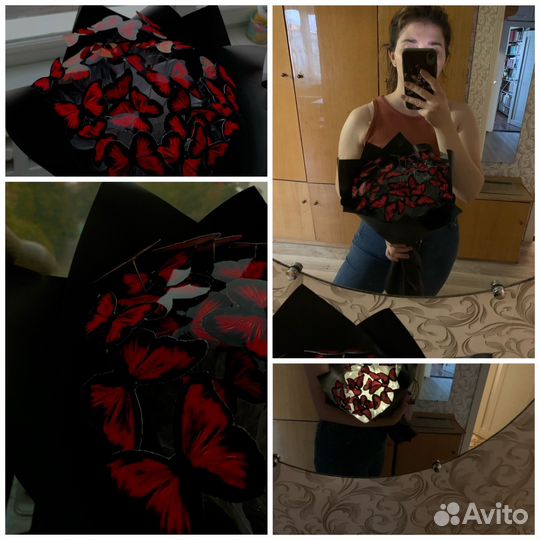Букеты из бабочек