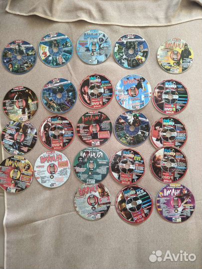 Коллекция dvd дисков из журнала Игромания