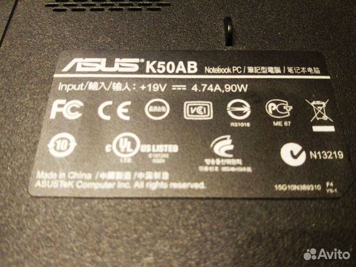 Asus k50ab