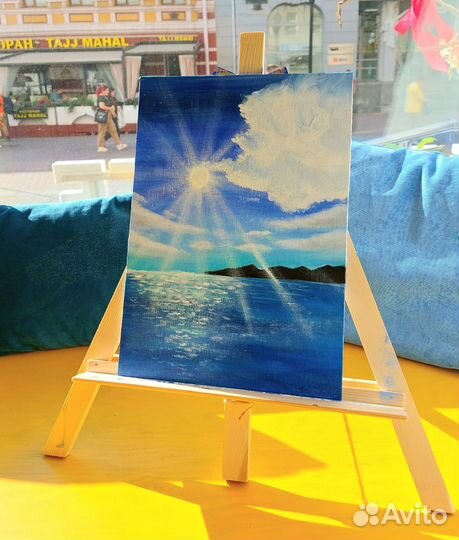 Мастер-класс по рисованию акрилом