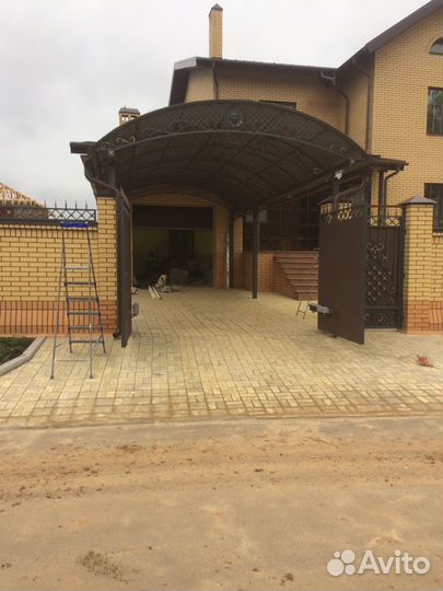 Художественная ковка. Навесы,ворота