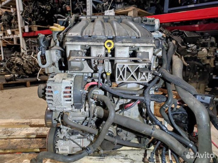 Двигатель M4R711 Renault Grand Scenic 2.0 бензин