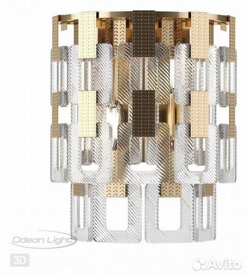 Накладной светильник Odeon Light Buckle 4989/2W