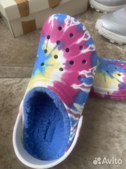 Новые крокс crocs утепленные