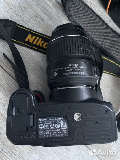 Фотоаппарат nikon d3100