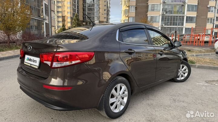 Kia Rio 1.6 AT, 2015, 60 828 км