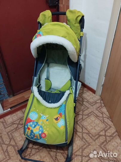 Санки коляска Ника 7-2