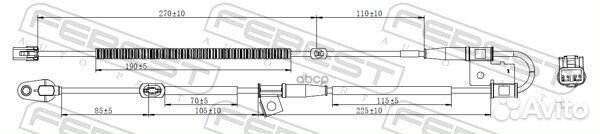 Датчик ABS передний правый 12606016 Febest