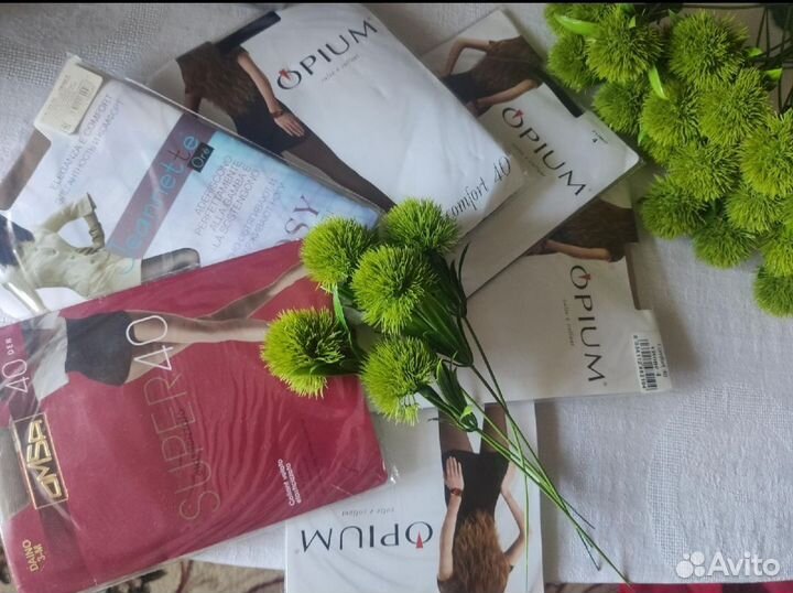 Женские колготки 4 размер новые