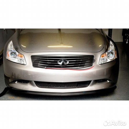 Юбка переднего бампера infiniti G35 G37