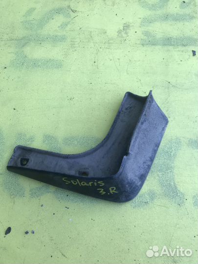 Брызговик задний Hyundai Solaris