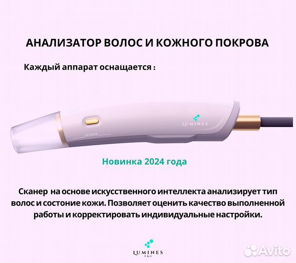 Аппарат для эпиляции Люминес. Max’Pro 2000 Вт