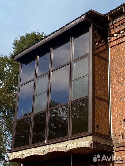 Остекление окон пвх