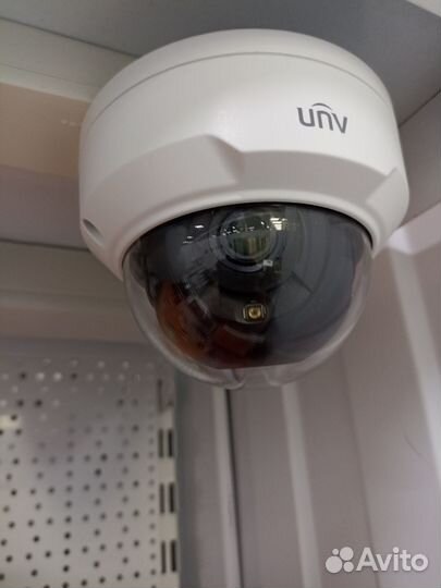 Камера видеонаблюдения UNV купольная уличная