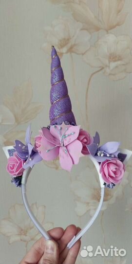 Ободок на голову детский