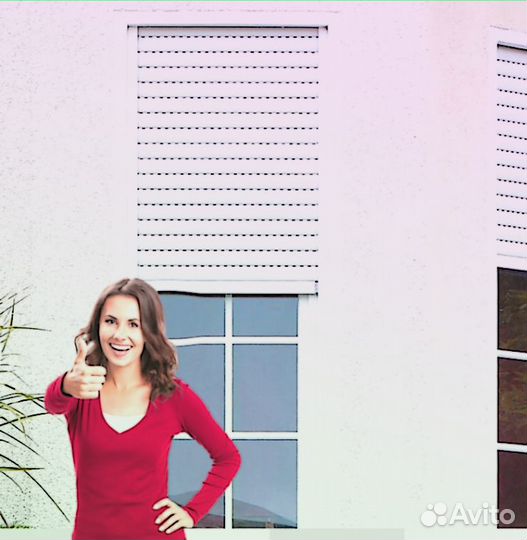 Роллеты: защита окон от дождя и снега