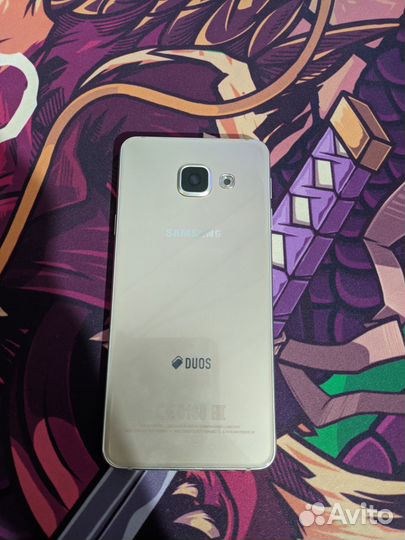 Задняя крышка + рамка для galaxy a3 2016