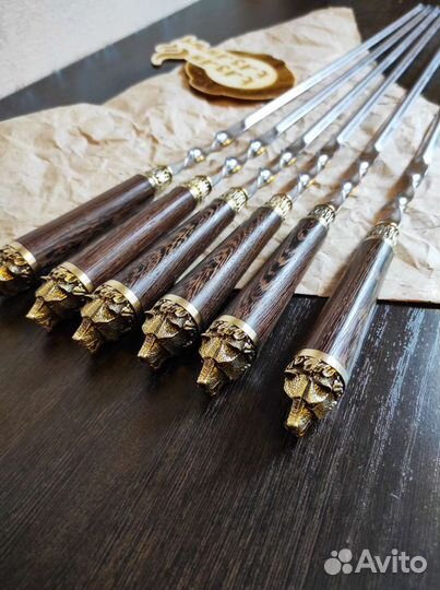 Шампура 3мм Медведь литьё