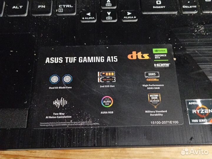 Asus tuf gaming a15 rtx 3050