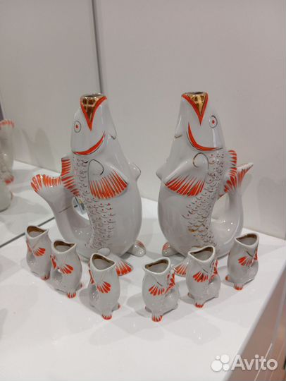 Графин с рюмками СССР