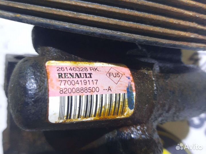 Renault logan насос гур