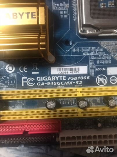 Материнская плата gigabyte GA-945gcmx-S2