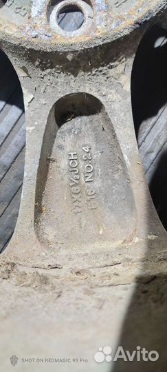 Литые диски r17 5x114 3 бу