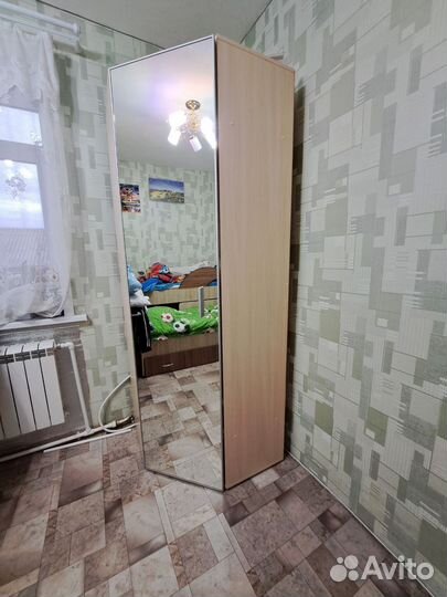Шкаф купе угловой с зеркалом бу