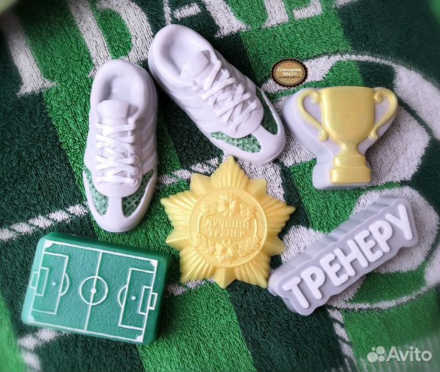 Мыло ручной работы спортивной тематики