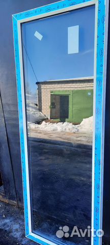 Дверь пластиковая пвх входная бу стекло купить в Павловском Посаде ...