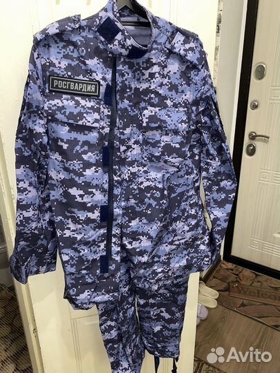 Форма Росгвардия синяя точка летняя