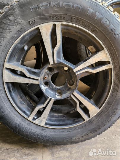 Литые диски 4шт на ford focus R15