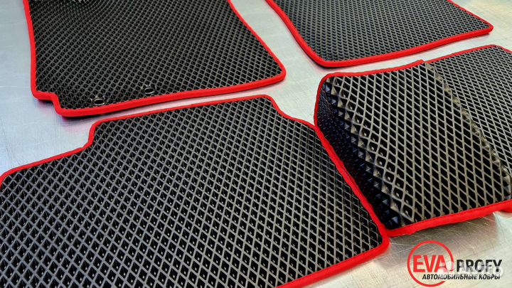 Эва коврики в машину в салон и багажник за день