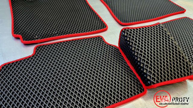 Эва коврики в машину в салон и багажник за день