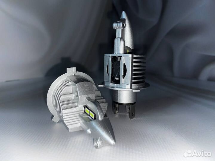 Мощные лампы Боец H4 80Вт стг