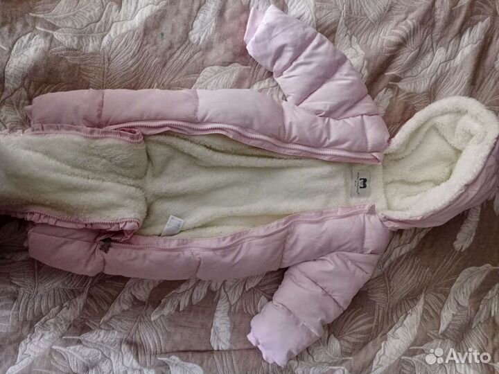 Зимний комбинезон для девочки