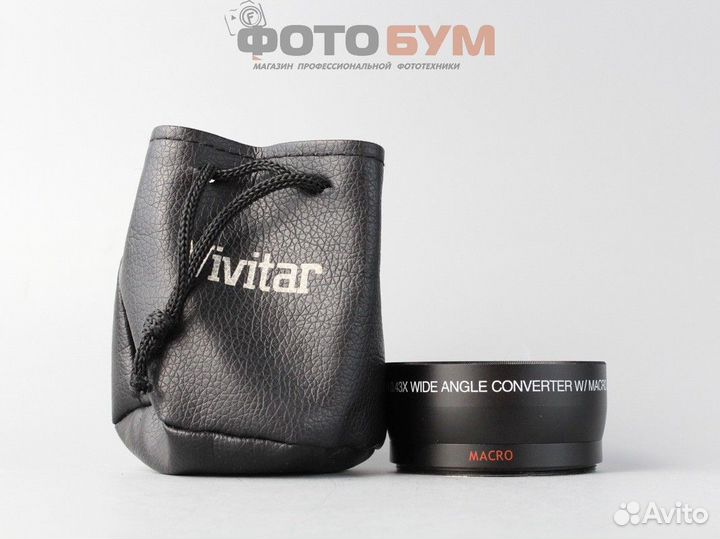 Конвертер Vivitar HD4 MC AF 0,43X macro 58мм