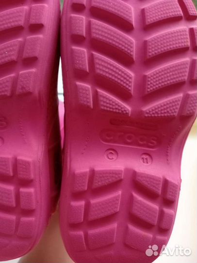 Crocs сапоги детские