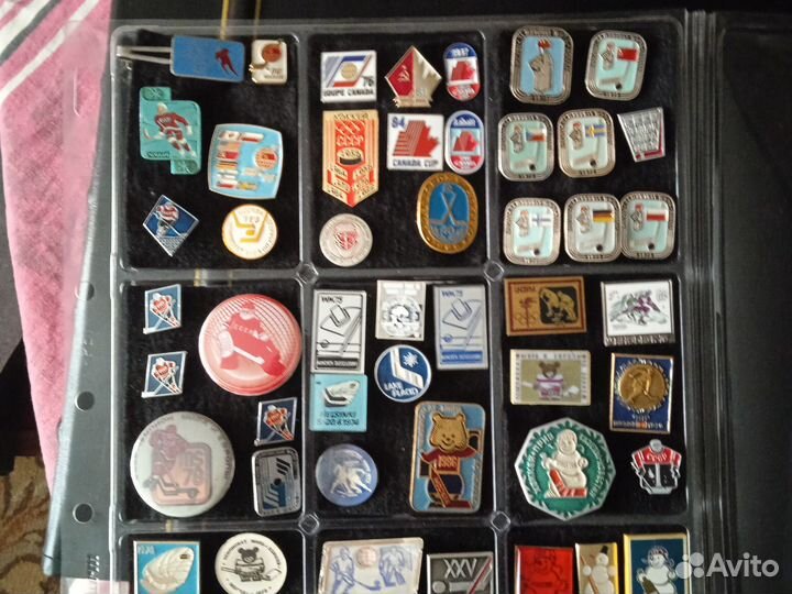 Значки хоккей