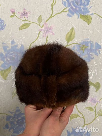 Шапка норковая женская бу