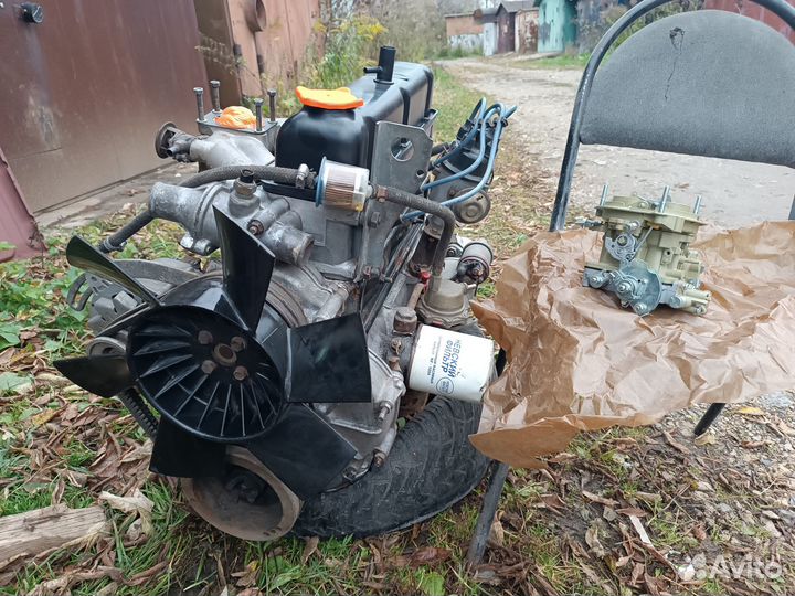 Двигатель Волга змз 402 с усиленным блоком
