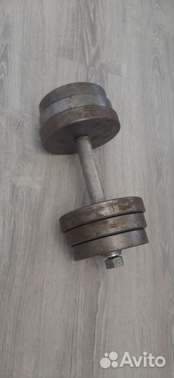 Гантели разборные