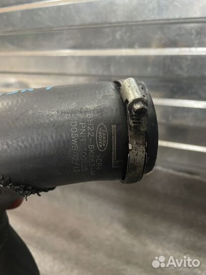 Патрубок интеркулера Land Rover Range Rover