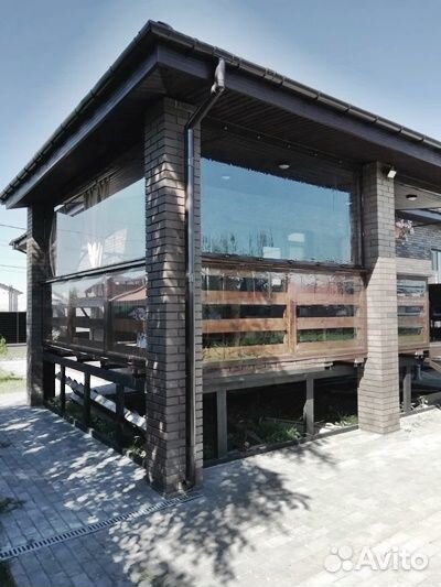 Мягкие окна для террас и беседок