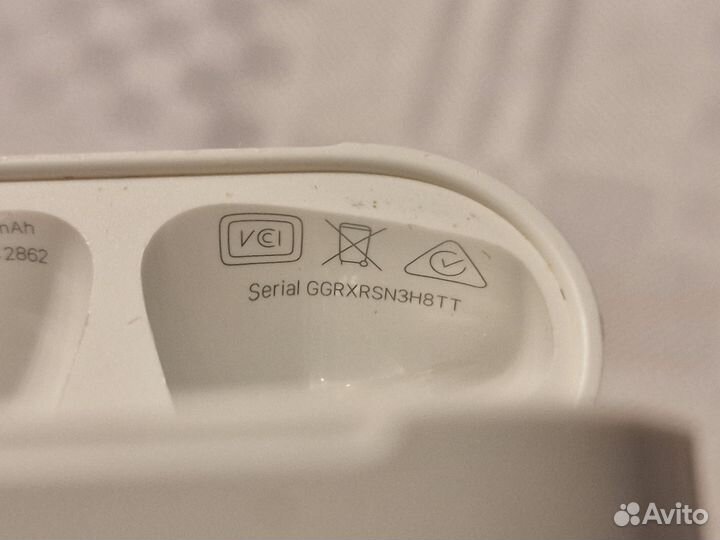 Зарядный кейс Apple airpods A1602 оригинал