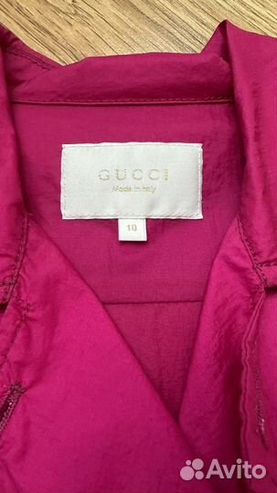 Плащ легкий для девочки на 10 лет, gucci