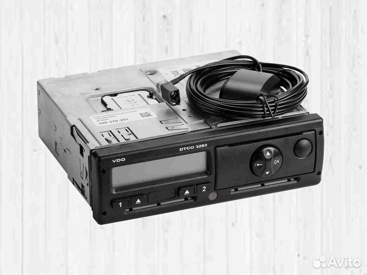 Тахограф VDO 3283 с блоком скзи. С гарантией